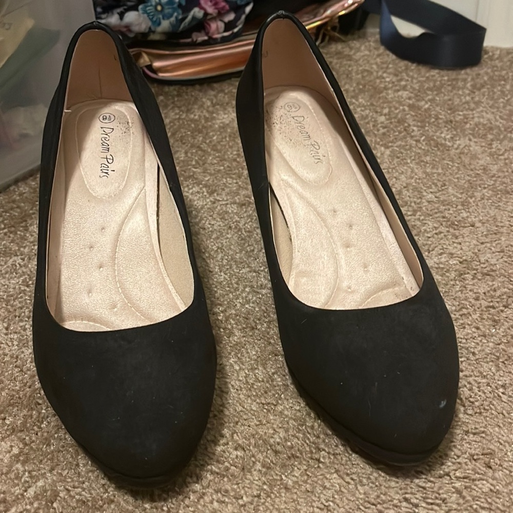 Black heels